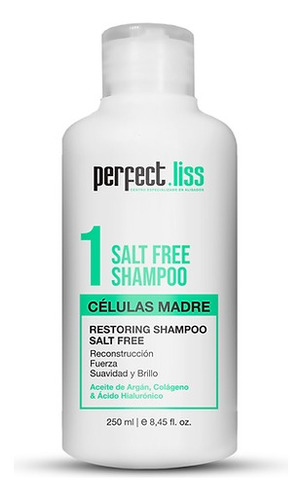 Shampoo Sin Sal Perfect.liss Células Madre Alisado