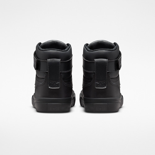 Zapatillas Unisex Niños Caña Alta Color Negro Converse