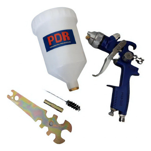 Pistola De Pintura Grav. Hvlp Pro-550 Bico 1,4mm - 600 Ml
