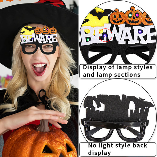 Gafas De Calavera Y Fantasma Para Halloween Niños