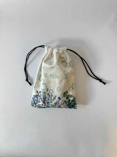 Bolsa + Paño Para Tarot De Terciopelo Pentáculo Calidad 100
