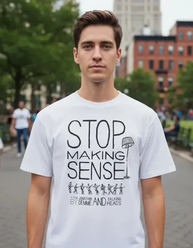 Camiseta Talking Heads Stop Making Sense | Parcelamento sem juros