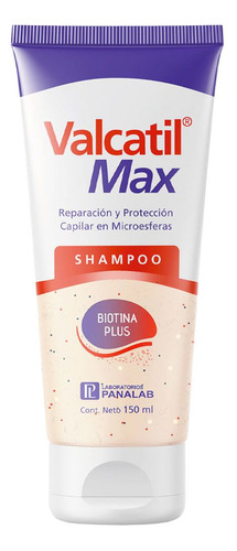 Valcatil Max Shampoo Anticaida Cabello 150ml Reparador