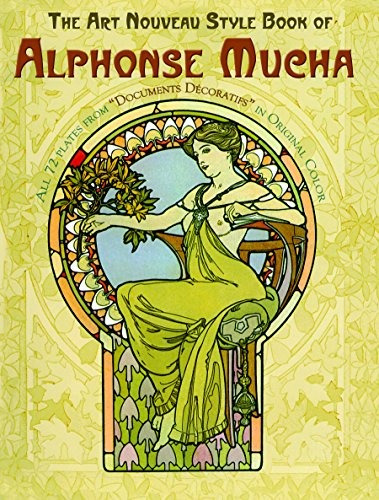 Libro The Art Nouveau Style Book Of Alphonse Mucha - Nuevo