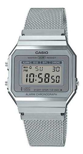 Reloj Casio Retro A-700wm-7a Ag Of Lcal Barrio Belgranop