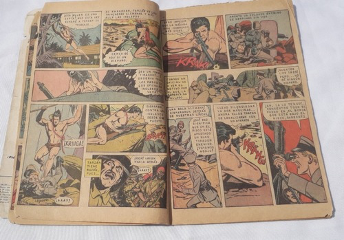 Historieta Comic Antiguo * Tarzan * N° 230 Deteriorad Novar