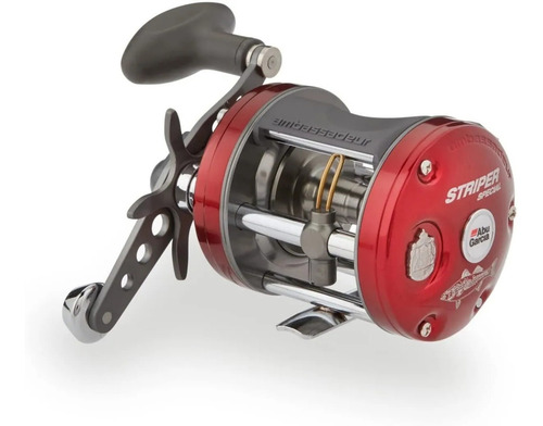 Reel Abu Garcia 6500 C3 Stripper feito especialmente na Suécia Cor Rojo
