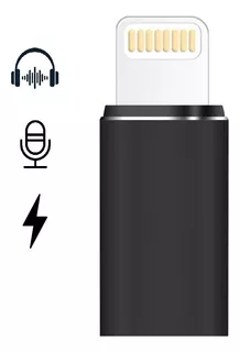 Adaptador Usbc Hembra A Lightning Macho Para iPhone Audio