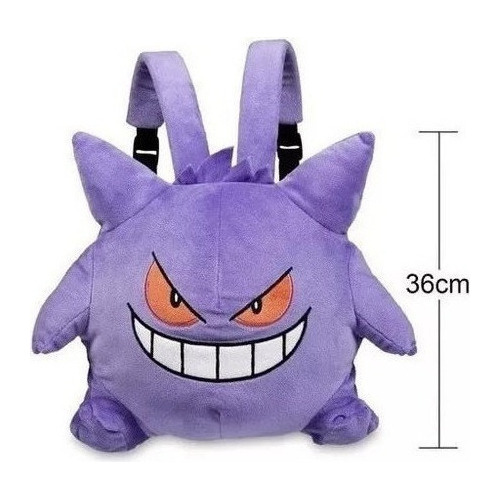 Mochila Mimikyu Snorlax, Japanese Style, Pokémon Gengar01