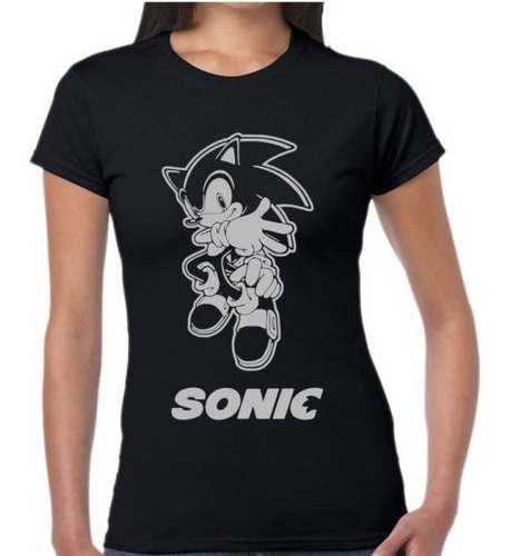 Camiseta Sonic - Videojuegos Series Anime Películas Cómics