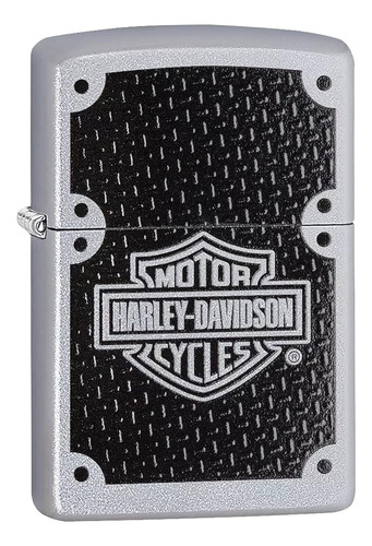 Encendedor Zippo Harley Davidson Fibra De Carbon