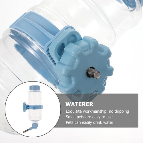 Fuente Colgante Para Conejos Con Alimentador De Agua Para Ch