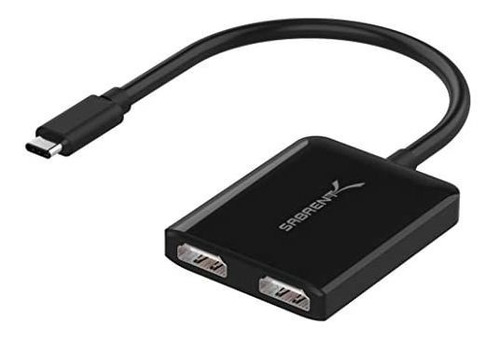 Adaptador Sabrent Usb C Dual Hdmi 4k