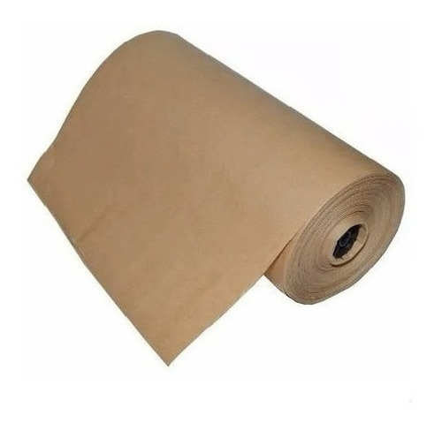 Papel Bobina Semi Kraft 80gr Pardo 40cm 5kg Embalagem Caixa