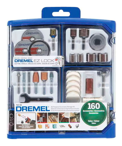 Kit De Accesorios Dremel Para Multiproposito- 160 Pcs