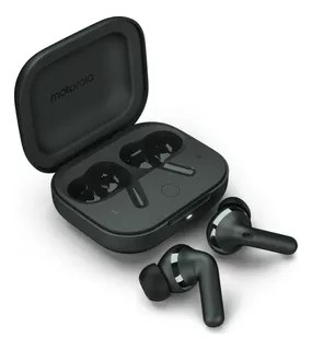 Fone Bluetooth Black Sound By Bose Motorola Moto Buds + Cor Preto