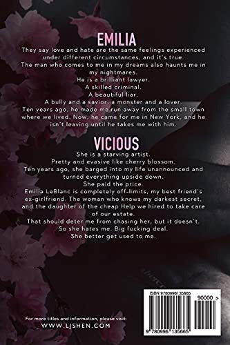 Vicious (sinners Of Saint), De Shen, L.j.. Editorial L.j. Shen, Tapa Blanda En Inglés, 2016