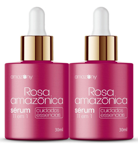 Sérum Rosa Amazônica 11 Em 1 - Amazony 60ml