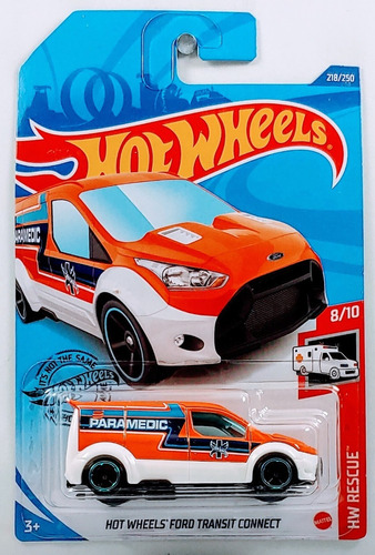 Hot Wheels - 8/10 - Ford Transit Connect - 1/64 - Ghc65