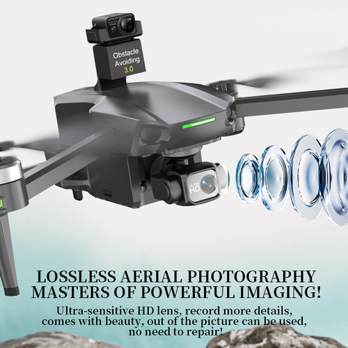 Dron M10 Plus 4k Con Gps, Wifi 5g, Eis Y Pantalla De Control