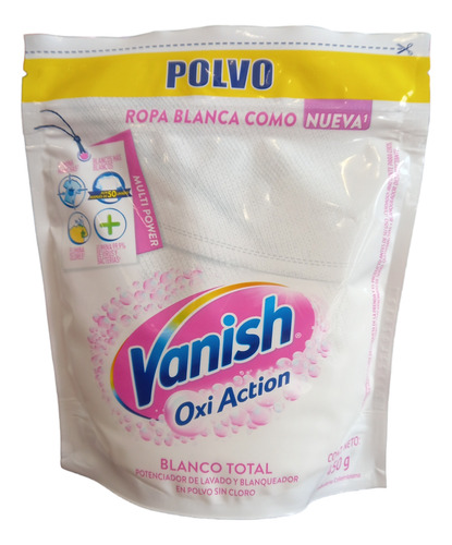 Vanish Oxi Action Polvo Blanco Doypack X 450gr
