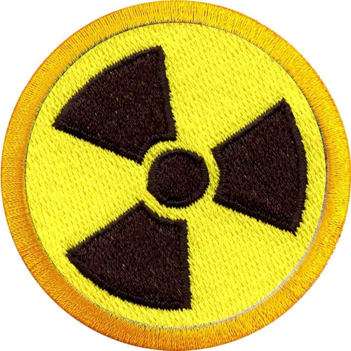 Parche Insignia Toxicidad Para Reconocimiento Nuclear Scout