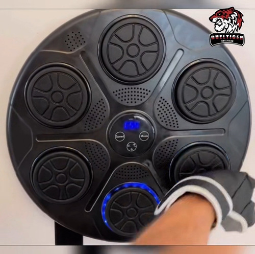 Máquina Boxeo Musical Inteligente Bluetooth Montado En Pared