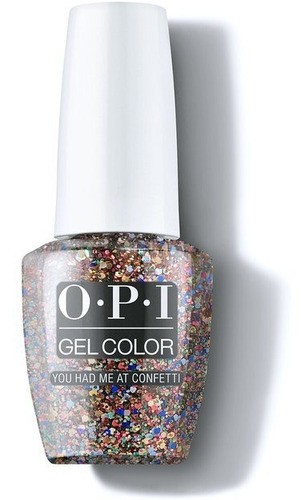 Opi Gel Color Celebration You Had Me At Confetti X 15 