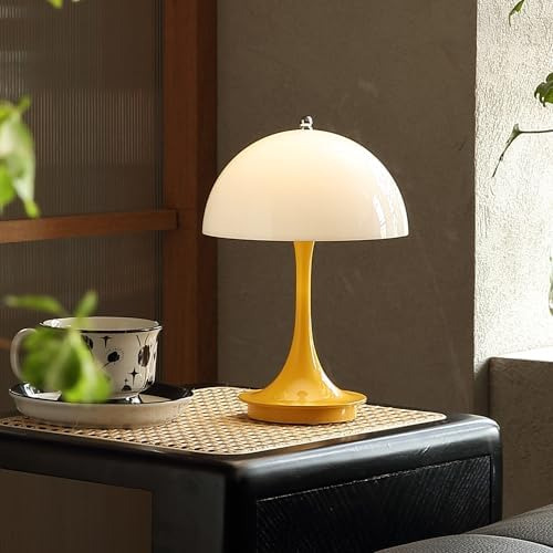 Modernas Lámparas De Mesa Con Forma De Hongo, Inalámbricas,