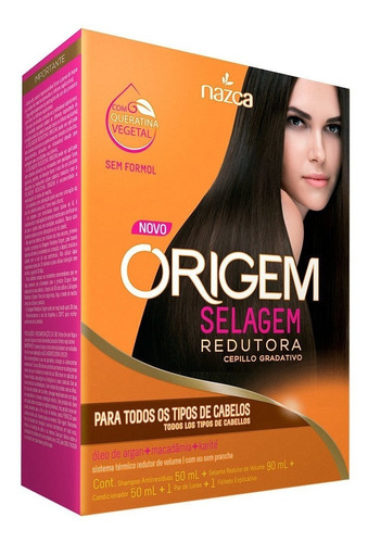 Selagem Redutora Para Todos Os Tipos De Cabelo Nazca Origem