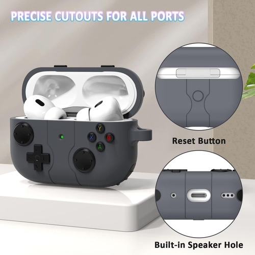 Para AirPods Pro / Pro 2 Funda Protectora De Silicona Suave