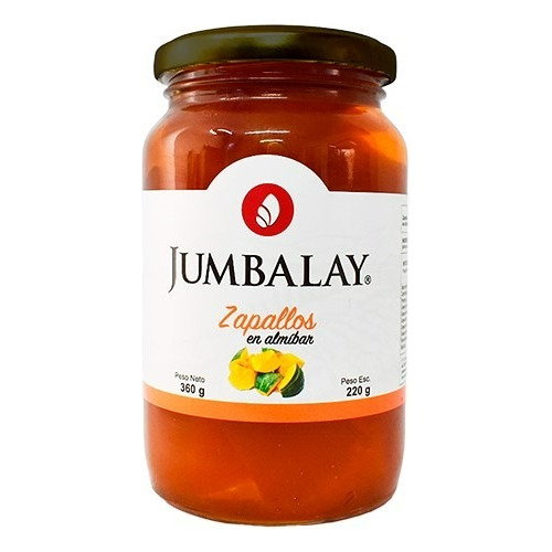 Zapallos En Almibar Jumbalay X 360 Gr X 6u Vegan Kosher