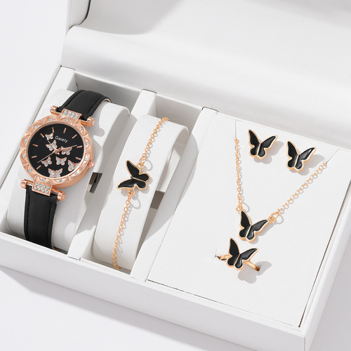 Set De Pendientes, Reloj Y Joyas Para Mujer