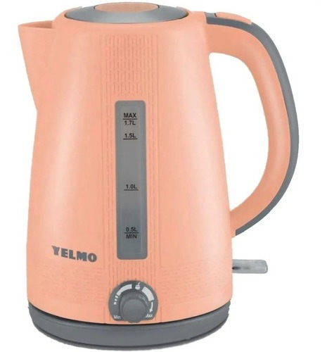 Imagen 1 de 6 de Pava Eléctrica Yelmo Pe-3901 1,7l Mate Te Café