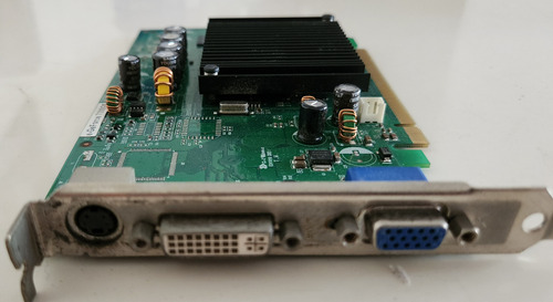 Placa Video Nvidia Geforce 7200gs 256mb Pcie X16 S/funcionar (Usado)