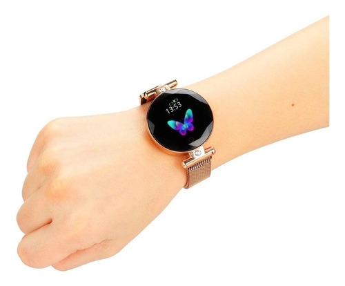 Reloj Inteligente Smart Watch Dama Mujer 3 Diseños Colores