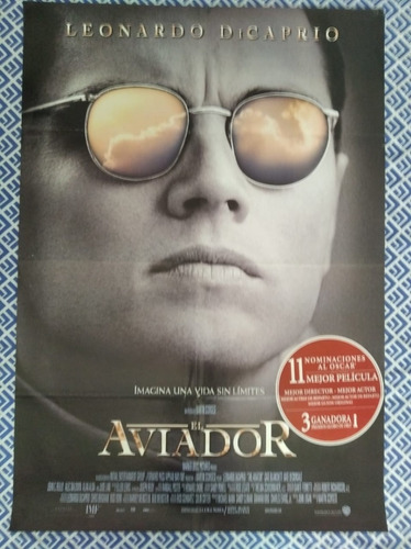 Afiche Original - El Aviador - Scorsese - Cine