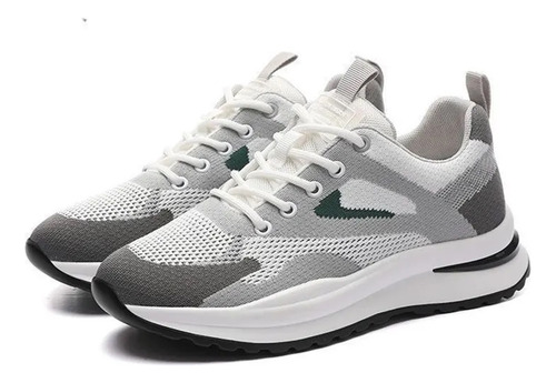 Tenis Mujer Plataforma Moda Urbana Casuales Cómodos Denali Skyrun Tallas 2-6 Mx Dama Deportivo