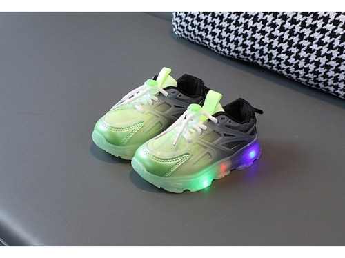 Zapatos Casuales Con Iluminación Luminosa Para Niños