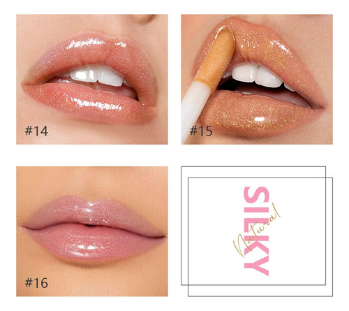 Maepeor Shimmer Glossy Lipgloss Set 8 Unidades De Brillo Lab