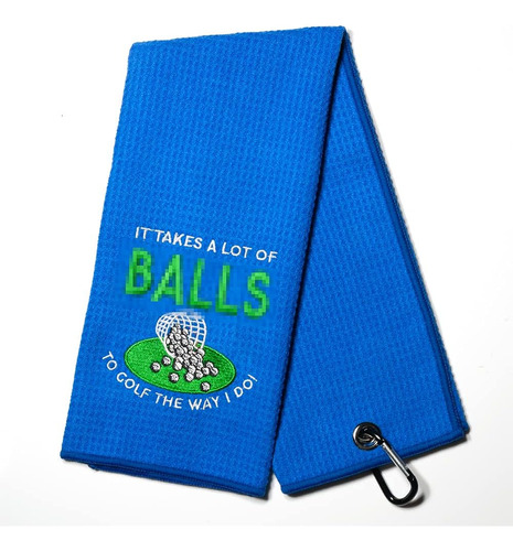 Dyjybmy Golf The Way I Do Golf Towel, Toallas De Golf Bordad