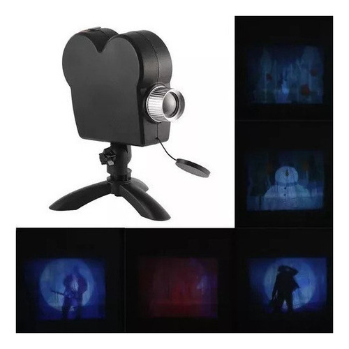 Proyector De Luz Holográfica De Navidad Color Las Luces 220v