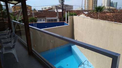 Casa Em Praia Grande 02 Dormitorios Com Piscina - Ser26