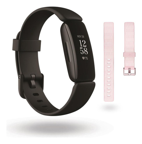 Smartband Fitbit Inspire 2 Negro + Correa Fitbit Para Inspir