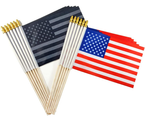 Newperlite Bandera De Estados Unidos De América, Pequeñas Ba