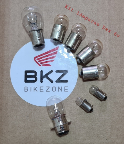 Kit Lamparas Alternativas Honda Dax 6v Ct 70 6v Bkz