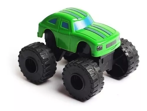 Blaze Monster Machines Kit Com 6 Carrinhos Fricção