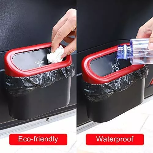 Comprar Cubo de basura para coche, organizador automático, cubo de basura,  soporte para basura, accesorios para cubo de automóvil