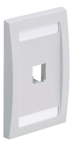 3 Placas Panduit De Pared Mini-com Ejecutiva 1 Pto Cfpe1why Color Blanco Corriente Nominal 0 A Voltaje Nominal 0v