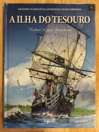 Livro A ilha do Tesouro Em Quadrinhos Robert Louis Stevenson